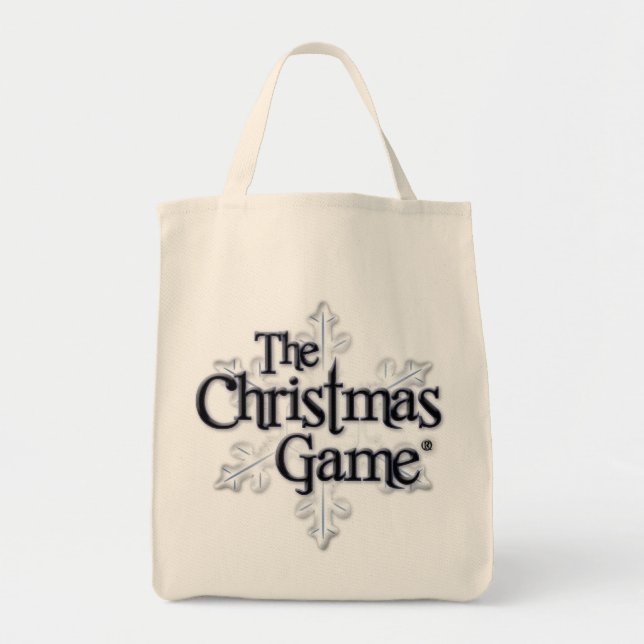 The Christmas Game Grocery Tote (Front)