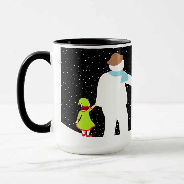 The Christmas Gang Holiday Mug (Left)