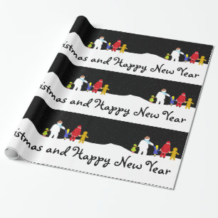 The Christmas Gang Holiday Wrapping Paper
