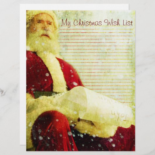 The Christmas List (Front/Back)