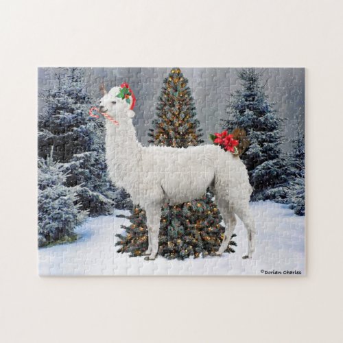 The Christmas Llama Jigsaw Puzzle