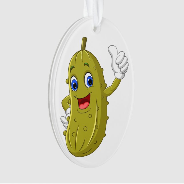 The Christmas Pickle Legend Ornament (Front)