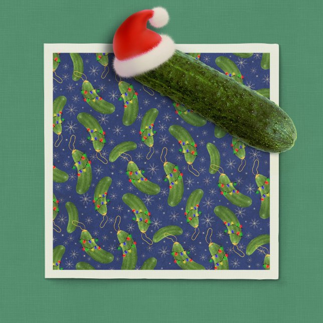 The Christmas pickle  Napkins (Creator Uploaded)