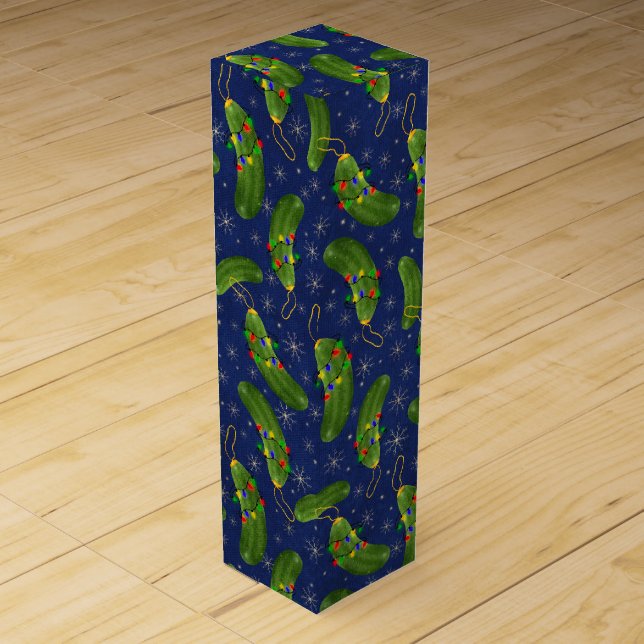 The Christmas pickle     Wine Box (Front)