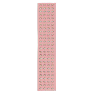 The Christmas pig's beautiful wings Short Table Runner