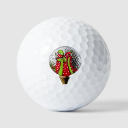 The Christmas Present Golf Balls