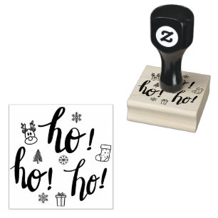 the Christmas Rubber Stamp