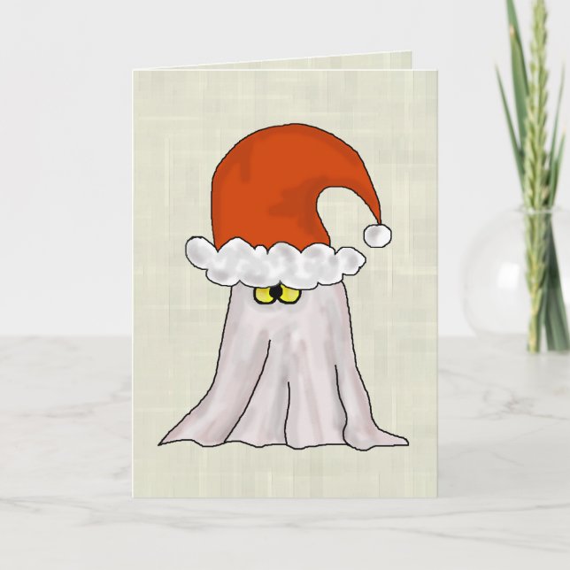 The Christmas Spirit Funny Christmas Card (Front)