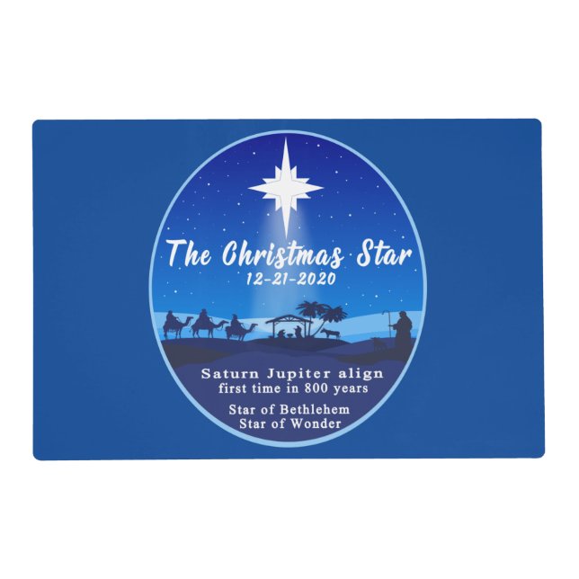 The Christmas Star Placemat (Front)
