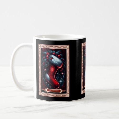 The Christmas Stocking Tarot Card Coffee Mug