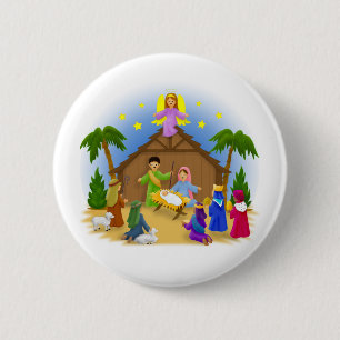 The Christmas story Pinback Button