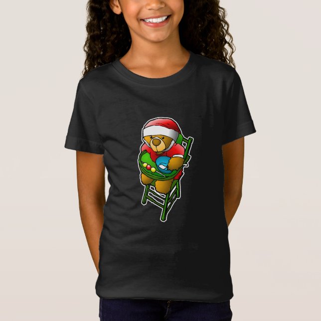 The Christmas teddy bear T-Shirt (Front)