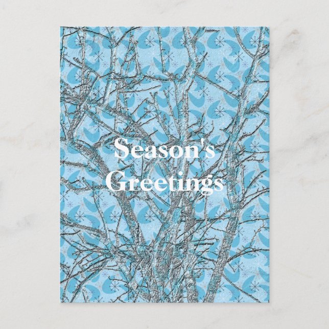 THE CHRISTMAS TREE HOLIDAY POSTCARD (Front)