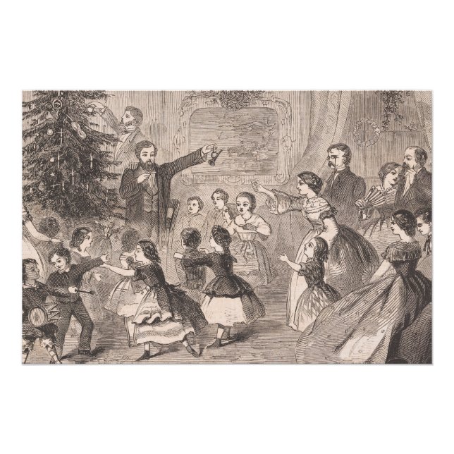 The Christmas Tree | Winslow Homer Poster (Front)