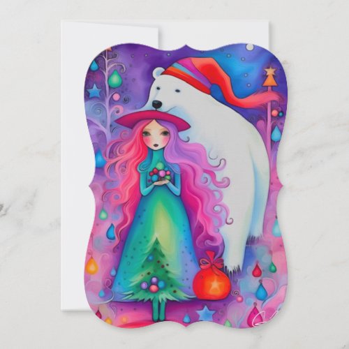 The Christmas Witch 12 design Holiday Card