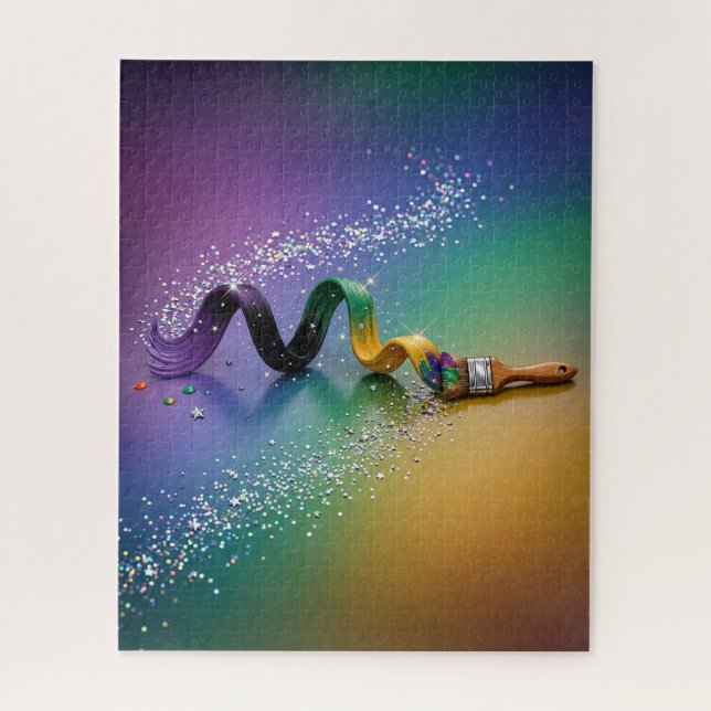 The Chromatic Flight Jigsaw Puzzle (Vertical)