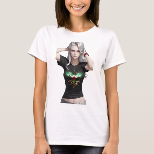 The Chronicles of the Fair_Haired Beauty t_shirts