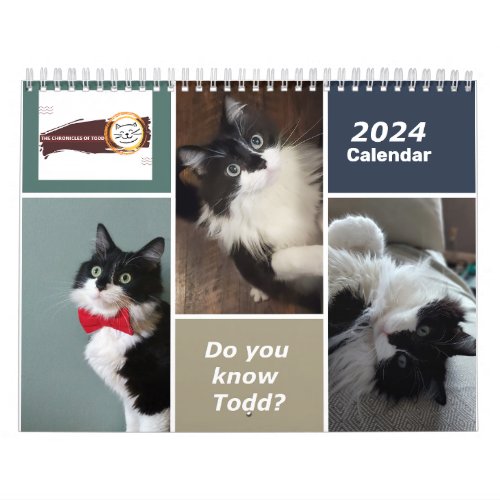 The Chronicles of Todd 2024 Calendar