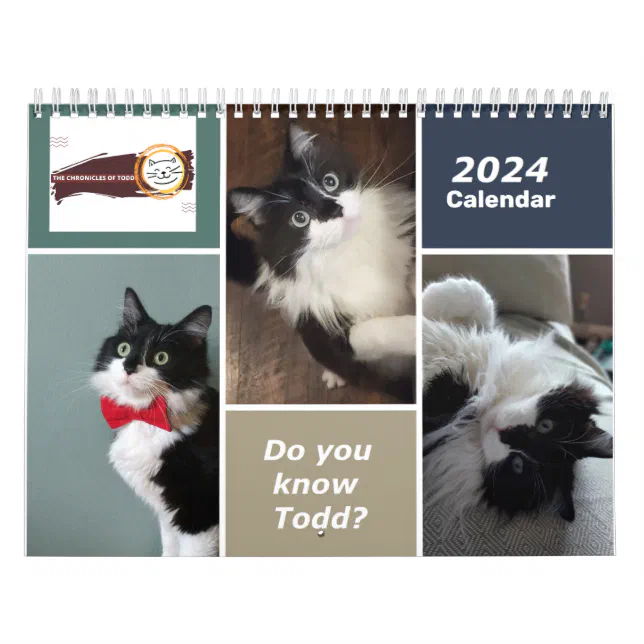 The Chronicles of Todd 2024 Calendar | Zazzle