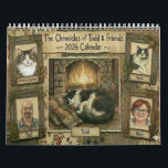 The Chronicles of Todd & Friends 2026 Calendar<br><div class="desc">Todd is an 8-year-old Tuxedo cat who uses a button board to talk with his Dad.  Todd currently knows 68 words.  You can follow Dad and Todd along with Glamour and Paulie on their YouTube,  Facebook,  and Instagram channels.</div>
