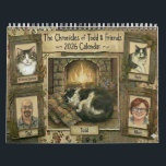 The Chronicles of Todd & Friends 2026 Calendar<br><div class="desc">Todd is an 8-year-old Tuxedo cat who uses a button board to talk with his Dad.  Todd currently knows 68 words.  You can follow Dad and Todd along with Glamour and Paulie on their YouTube,  Facebook,  and Instagram channels.</div>