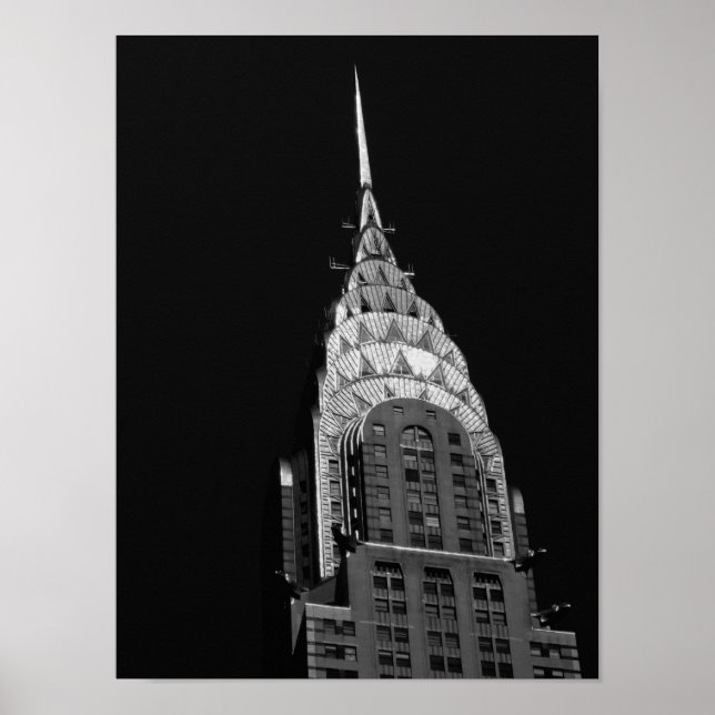 The Chrysler Building - New York City Poster (Front)