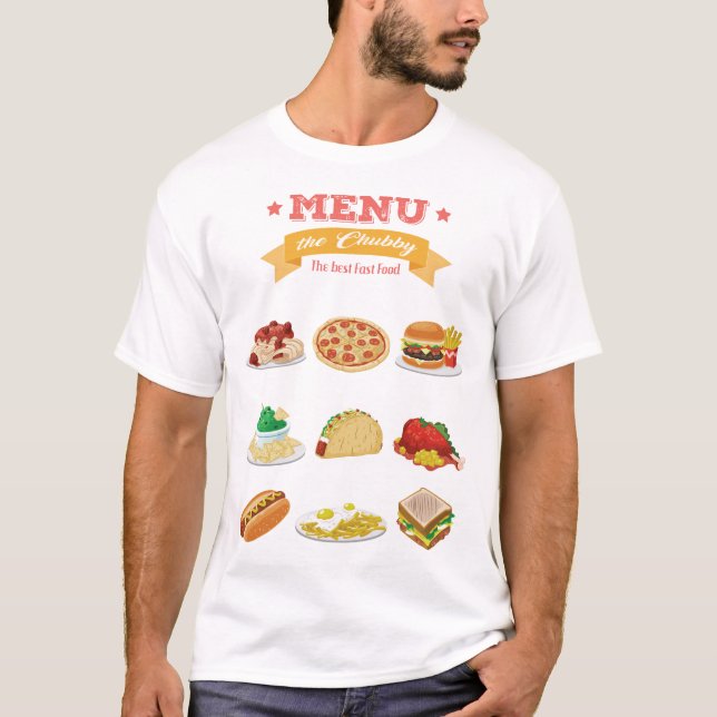 the chubby restaurant T-Shirt (Front)