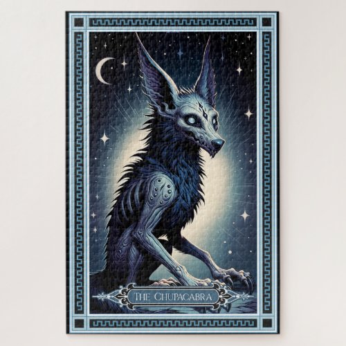 The Chupacabra Tarot Card Jigsaw Puzzle