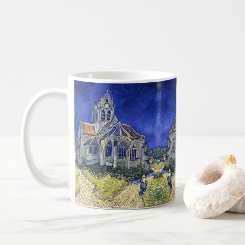 The Church at Auvers  by Vincent Van Gogh  Coffee Mug