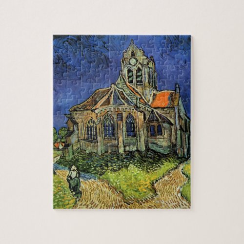 The Church at Auvers by Vincent van Gogh Jigsaw Puzzle