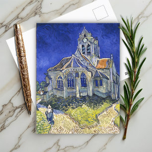The Church at Auvers, by Vincent Van Gogh Postcard