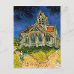 The Church at Auvers by Vincent Van Gogh Postcard<br><div class="desc">Van Gogh's The Church at Auvers</div>