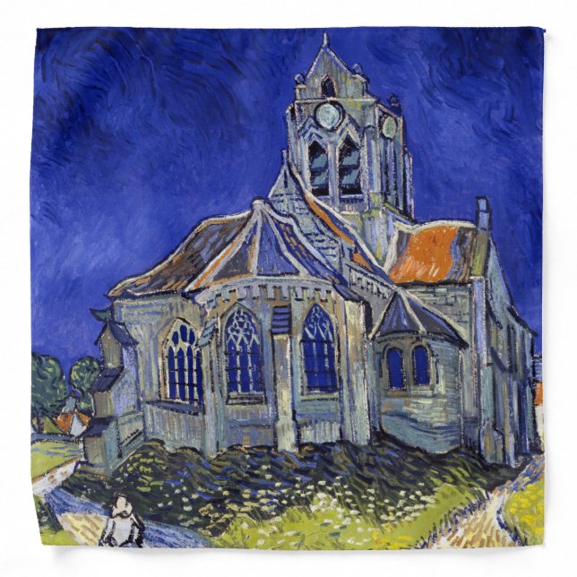 The Church at Auvers, Van Gogh Bandana (Front)