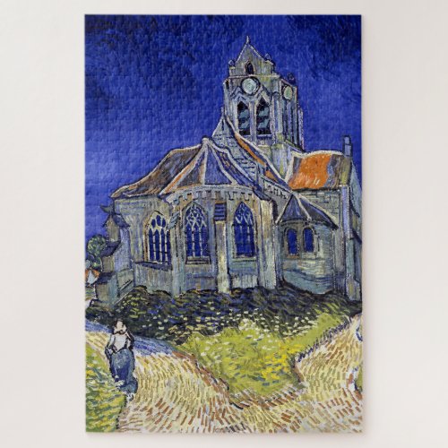 The Church at Auvers Van Gogh Jigsaw Puzzle