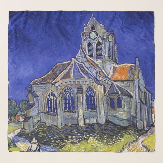 The Church at Auvers, Van Gogh Scarf (Front)