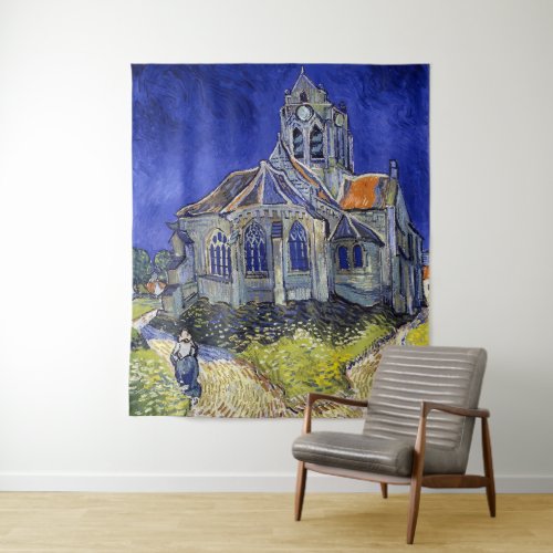 The Church at Auvers Van Gogh Tapestry