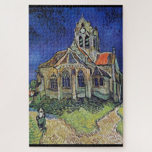 The Church at Auvers_Vincent Van Gogh Jigsaw Puzzle