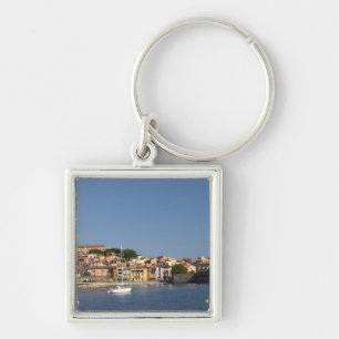 The church Eglise Notre Dame des Anges, our lady 2 Keychain