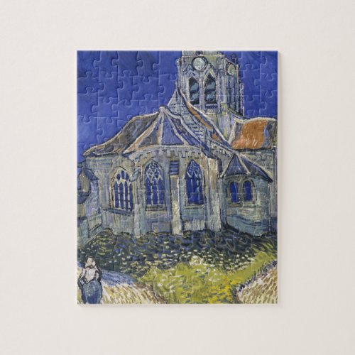 The Church in Auvers by Vincent van Gogh Jigsaw Puzzle