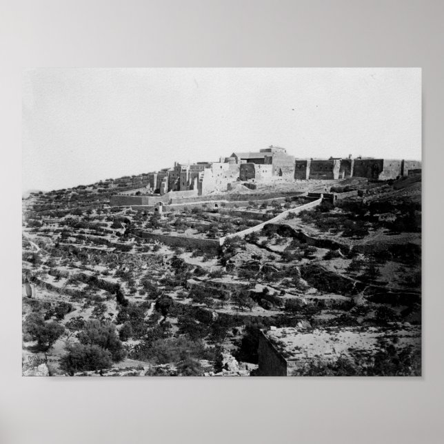 The Church of Nativity in Bethlehem Poster (Front)