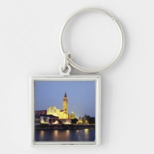 The church of Sant'Anastasia in Verona, Italy. Keychain
