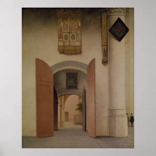 The Church of St. Laurens, Alkmaar, 1661 Poster