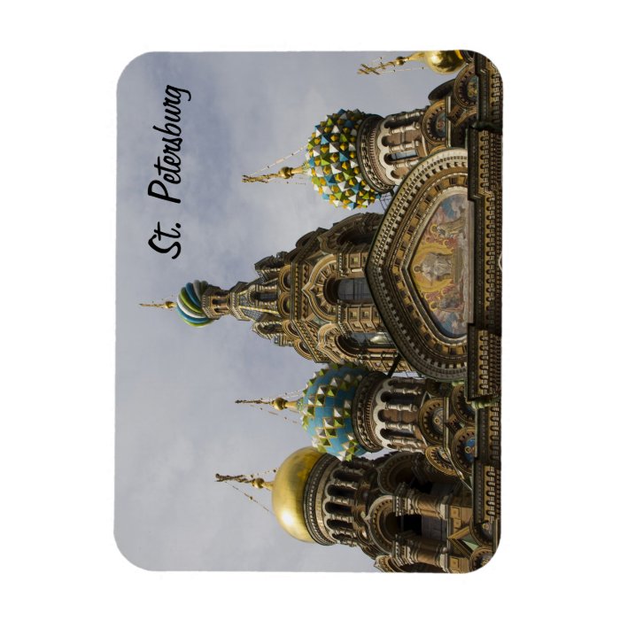 The Church of the Savior on Spilled Blood Premium Magnet