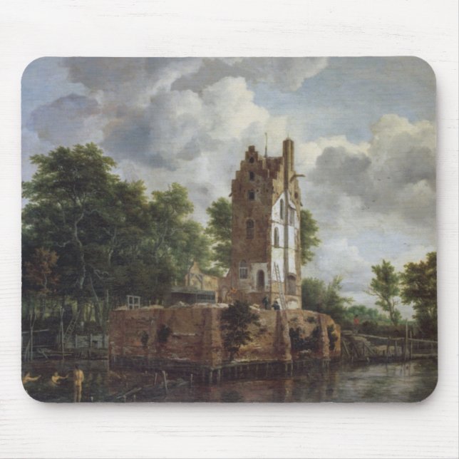 The Church Tower Mouse Pad (Front)