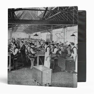 The cigar manufacturing departments 3 ring binder