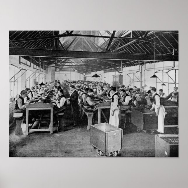 The cigar manufacturing departments poster (Front)