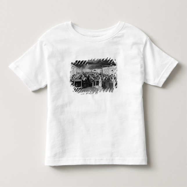 The cigar manufacturing departments toddler t-shirt (Front)