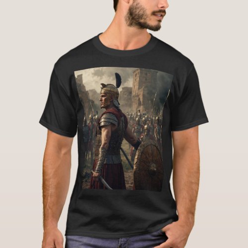 The Cimbrian War Marius Leads Romes Defense T_Shirt