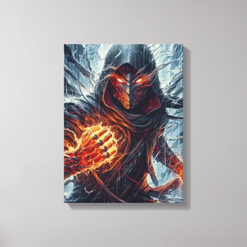 The Cinder Sorcerer Canvas Print