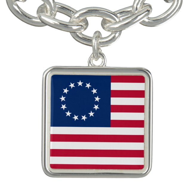 The Circle of Stars, American Flag by Betsy Ross Bracelet (Design)